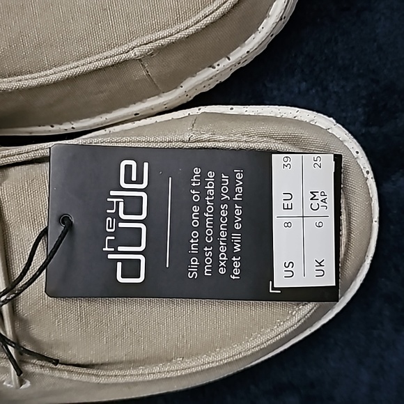 Hey Dude Wendy Slub Canvas Grey - Picture 4 of 6